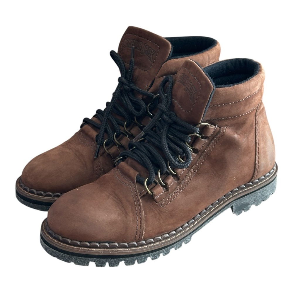 Panama Jack Women's Tigger Leather Brown Boots Size 6.5